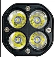 SL4SWC Work Light Spot Light 4 LED Square White 12V/24V	